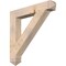 Ekena Millwork Traditional Arts & Crafts Smooth Bracket, Douglas Fir, 5 1/2"W x 38"D x 38"H BKT06X38X38TRA03SDF - alternate 1